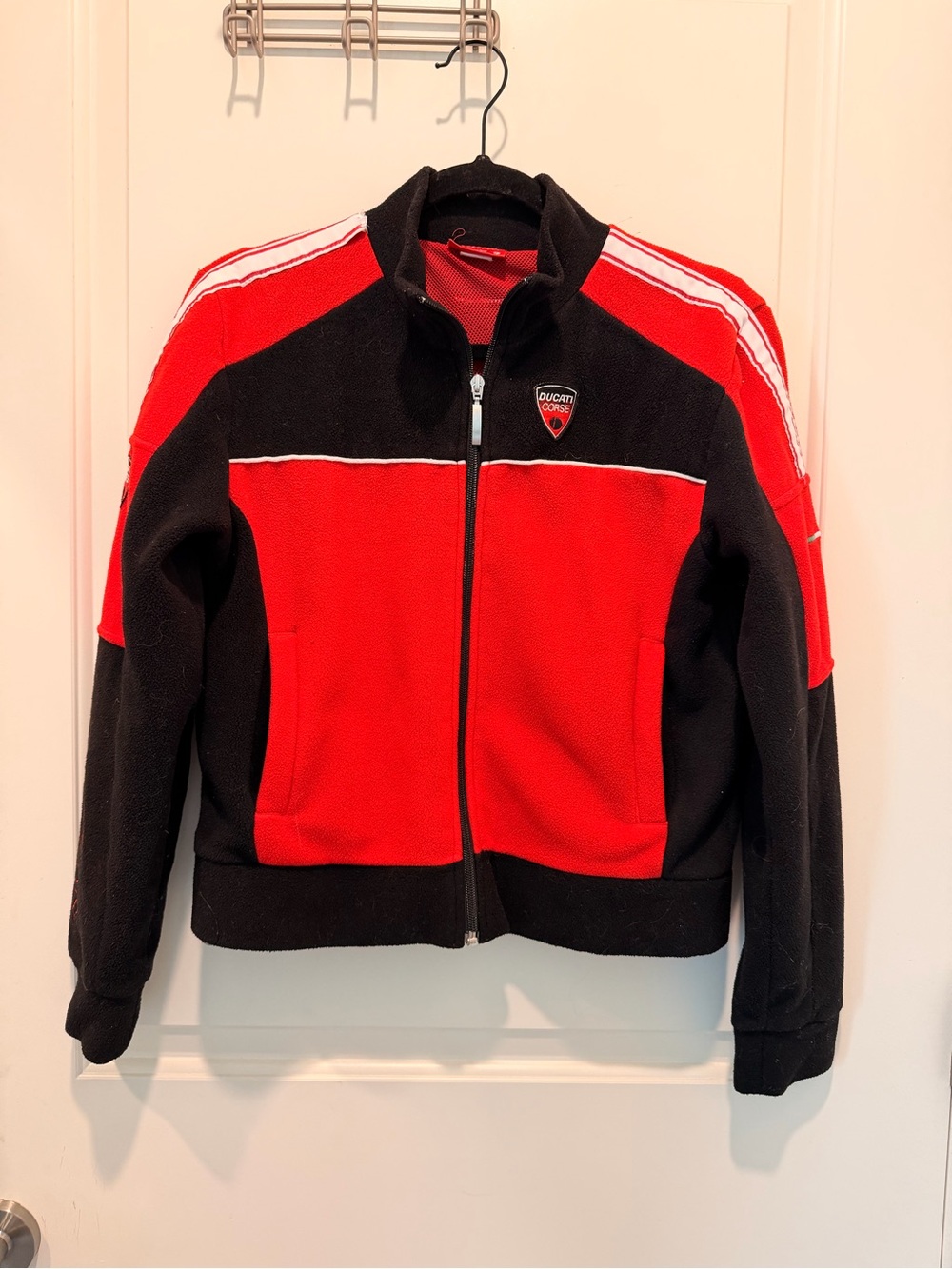 Ducati Boy Corse Full Zip Fleece Jacket Size M